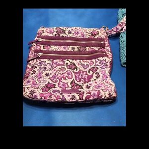 Vera Bradley Purple Floral Crossbody Bag